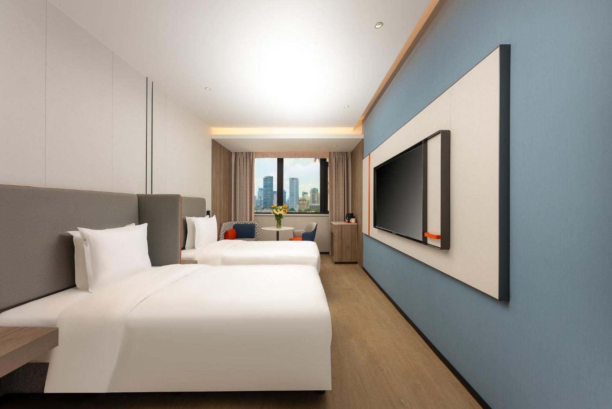 Holiday Inn Express Shanghai Jing'An Temple By Ihg ภายนอก รูปภาพ